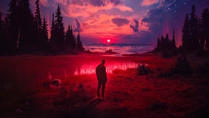 Alone, Artist, Artwork, Digital Art, 4K wallpaper
