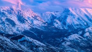 Mountains, Landscape, Morning, Nature, 4K wallpaper