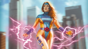 Jean Grey, Cosplay, Superheroes, 4K wallpaper