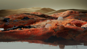 Landscape, Digital Art, Body of Water, Digital render, 4K wallpaper