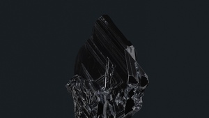 Google Pixel 8 Pro, Dark theme, Sapphire, Fluorite Crystal, Fractal, Gemstone, 4K wallpaper