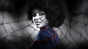 Madame Web, Spider-Girl, 2024 Movies, Dark background, 4K wallpaper