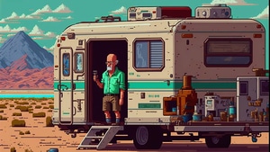 Breaking Bad, Tv Shows, 8 Bit, Artist, Artwork, Digital Art, Deviantart, 4K wallpaper
