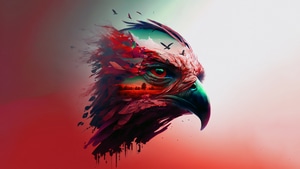 Eagle, Ai, Artist, Artwork, Digital Art, 4K wallpaper