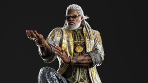 Tekken 8, Leroy Smith, Dark background, 4K wallpaper