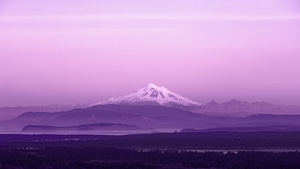 Mount Baker, Mountains, Nature, 4K wallpaper
