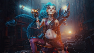 Jinx League Of Legends, Arcane, League Of Legends, Tv Shows, Deviantart, 4K wallpaper