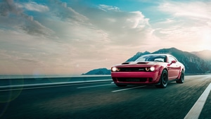 Dodge Challenger, Dodge, Cars, Behance, 4K wallpaper