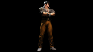 Tekken 8, Marshall Law, AMOLED, Black background, 4K wallpaper