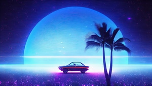 Retrowave, Artist, Artwork, Digital Art, Deviantart, 4K wallpaper
