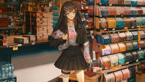 Anime Girl, Anime, Artist, Artwork, Digital Art, 4K wallpaper