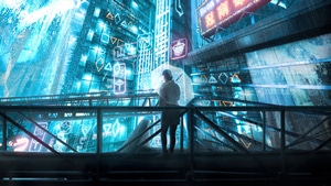 Cyberpunk, Scifi, Artist, Artwork, Digital Art, 4K wallpaper