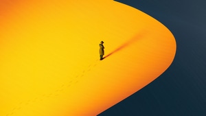 Alone, Artist, Artwork, Digital Art, 4K wallpaper