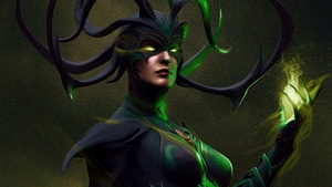 Hela, Supervillain, Superheroes, Artstation, 4K wallpaper