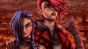 Jinx League Of Legends, Vi League Of Legends, Arcane, Netflix, Tv Shows, Artstation, 4K wallpaper