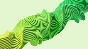 Realme Pad 2, Stock, Spiral, 3D Shapes, Hypnosis, Green abstract, 4K wallpaper
