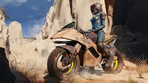 Biker, Cyberpunk, Scifi, Artist, Artwork, Digital Art, Artstation, 4K wallpaper