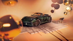Porsche 911 Turbo S, Heritage Edition, Aesthetic, 4K wallpaper