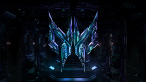 Acer Predator, Neon, Logo, Spaceship, Dark aesthetic, Science fiction, 4K wallpaper