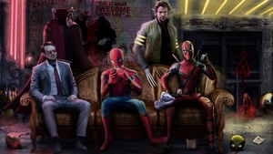 Deadpool, Superheroes, Artist, Artwork, Digital Art, Artstation, 4K wallpaper