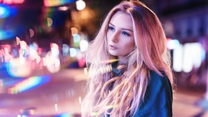 Blonde, Girls, Model, 4K wallpaper