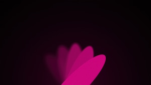Flowers, Blur, Dark, Black, Oled, 4K wallpaper