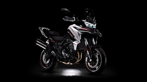 Adventure motorcycles, 2024, Black background, 4K wallpaper
