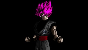 Goku, Anime, Dark, Black, Oled, Artist, Artwork, Digital Art, Deviantart, 4K wallpaper