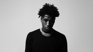YoungBoy Never Broke Again, Monochrome, Black and White, NBA YoungBoy, American rapper, 4K wallpaper