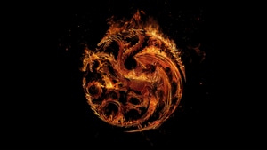 House Of The Dragon, Tv Shows, Logo, Dark, Black, 4K wallpaper