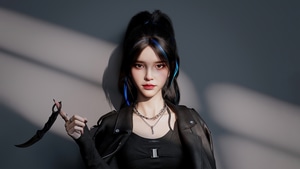 Asian, Cgi, Girls, Artist, Artwork, Digital Art, Artstation, 4K wallpaper