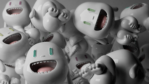 3D, Smileys, Windows 7, Funny, Stock, 4K wallpaper