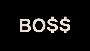 Boss, Dollar, Forex, Trading, Black background, AMOLED, 4K wallpaper