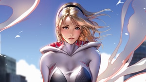 Gwen Stacy, Superheroes, Illustration, Artist, Artwork, Digital Art, Artstation, 4K wallpaper
