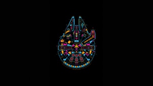 Star Wars, Movies, Minimalism, Minimalist, Dark, Black, Artist, Artwork, Digital Art, 4K wallpaper