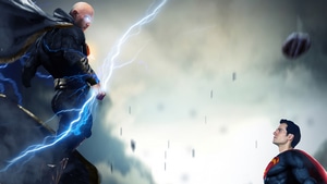 Black Adam, Superman, Superheroes, Artist, Artwork, Digital Art, 4K wallpaper