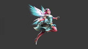 Alisa Bosconovitch, Tekken 8, Artwork, Grey background, 4K wallpaper