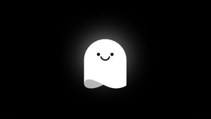 Ghost, Dark, Black, Minimalism, Minimalist, Artist, Artwork, Digital Art, 4K wallpaper