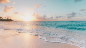 Seashore, Mountains, Nature, 4K wallpaper