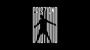 Cristiano Ronaldo, Minimalist, Black background, AMOLED, 4K wallpaper