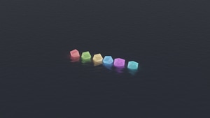 Dark, Cubes, Artist, Artwork, Digital Art, 4K wallpaper