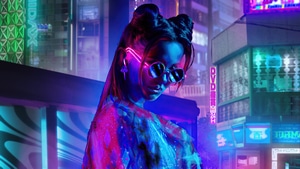 Neon, Tokyo, Scifi, Artist, Artwork, Digital Art, Cyberpunk, Synthwave, Artstation, 4K wallpaper