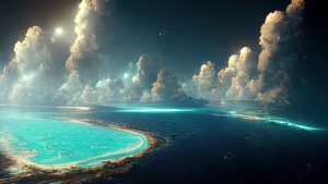 Maldives, Artist, Artwork, Digital Art, Artstation, 4K wallpaper