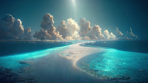 Maldives, Artist, Artwork, Digital Art, Artstation, 4K wallpaper