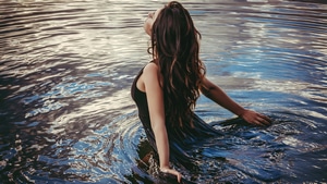 Aurela Skandaj, Model, Girls, 4K wallpaper