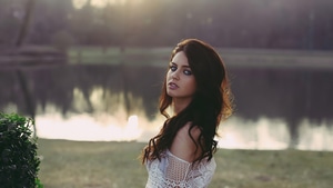 Aurela Skandaj, Model, Girls, 4K wallpaper
