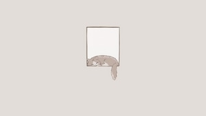 Cat, Minimalism, Minimalist, Artist, Artwork, Digital Art, 4K wallpaper