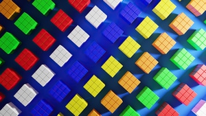 Cubes, Minimalism, Minimalist, Abstract, Artist, Artwork, Digital Art, 4K wallpaper