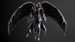 Devil Jin, Tekken 8, Dark background, 4K wallpaper