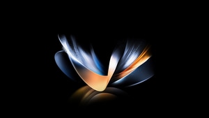 Samsung Galaxy Fold, Samsung, Stock, Original, Artist, Digital Art, Dark, Black, Oled, 4K wallpaper